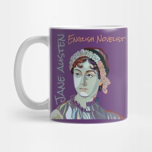 Jane Austen English novelist Mug